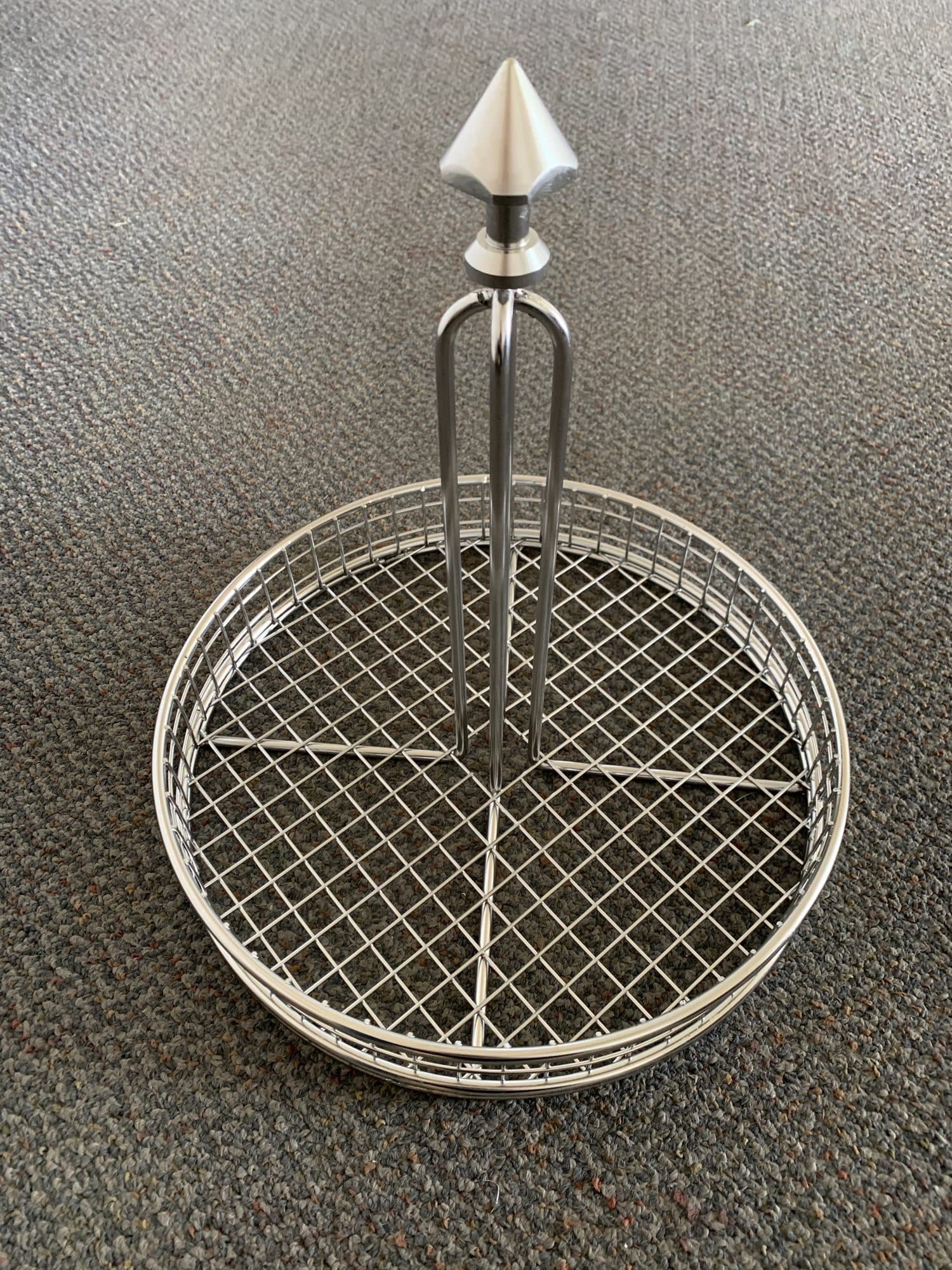 Wire bird oven roasting rack