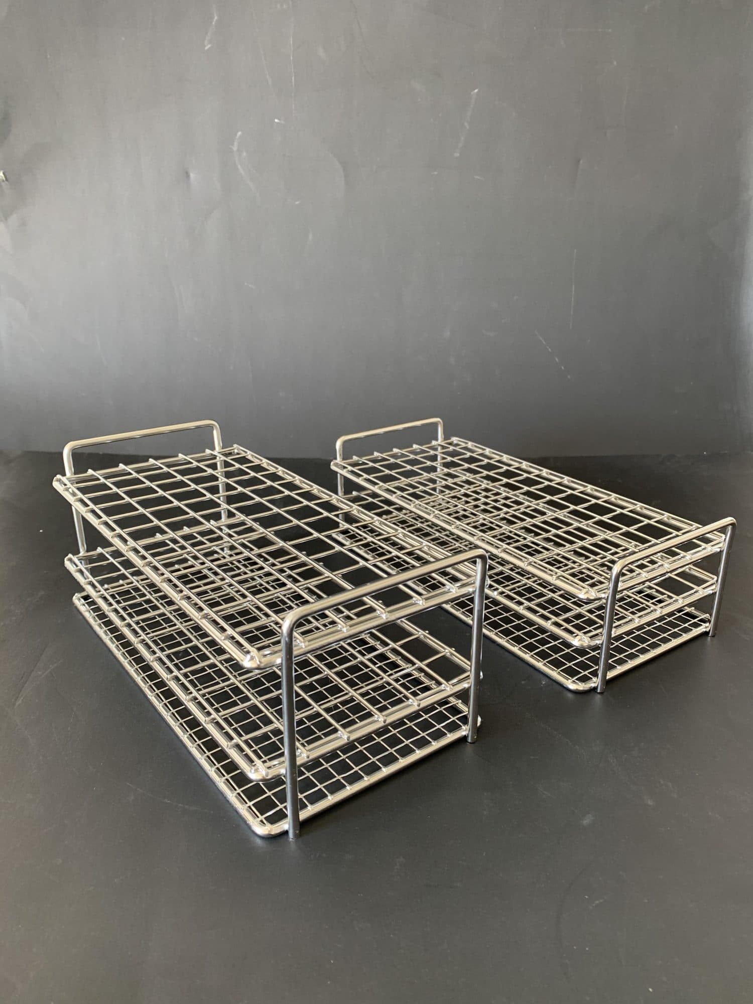 Wire freezer storage basket